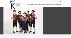 Desktop Screenshot of musikkapelle-kirchdorf.at